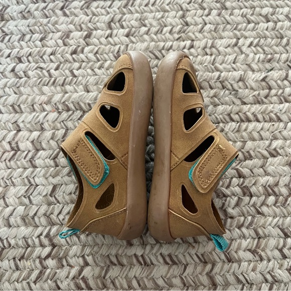 Ten little sandals shoes tan brown size 6 toddler/baby - Picture 3 of 7